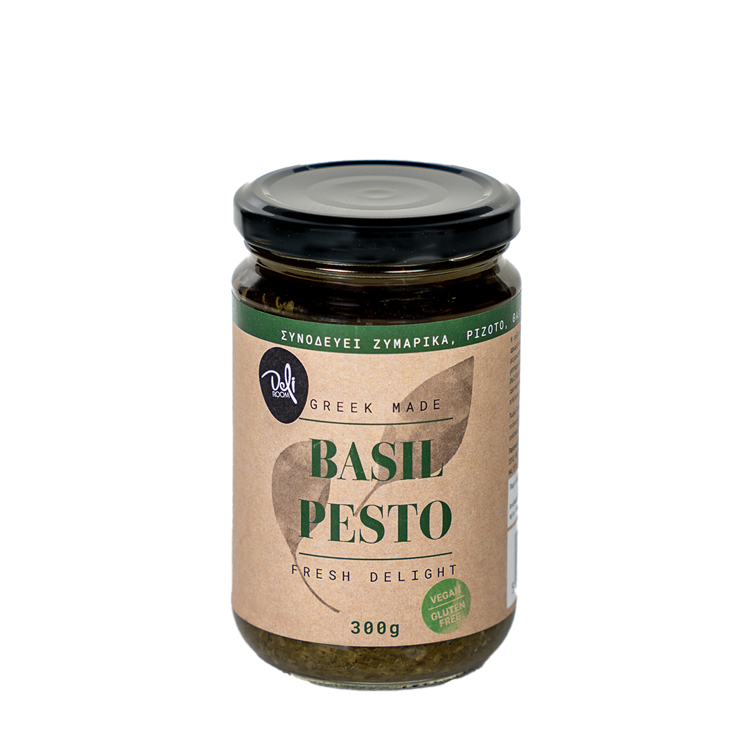 Basil Pesto DeliRoom Χειροποίητη Σάλτσα Βασιλικού